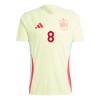 Camiseta de fútbol España Fabian Ruiz 8 Segunda Equipación Euro 2024 - Hombre